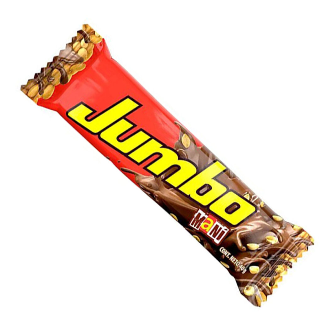 Chocolatina Jumbo Jet Con Mani -1 Barra 40gr - OASHOP